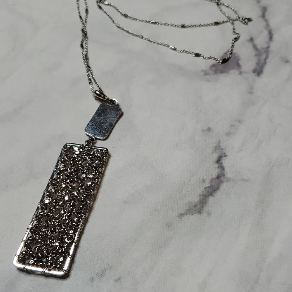 Avant Silver Necklace